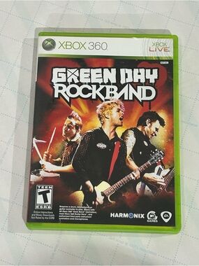 Green Day Rock Band Xbox 360 CIB Complete Tested Working Near Mint Disc Clean
